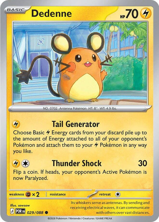 Dedenne - 029/088 - Common - Sowsow