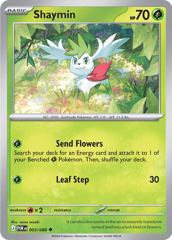 Shaymin - 003/088 - Uncommon