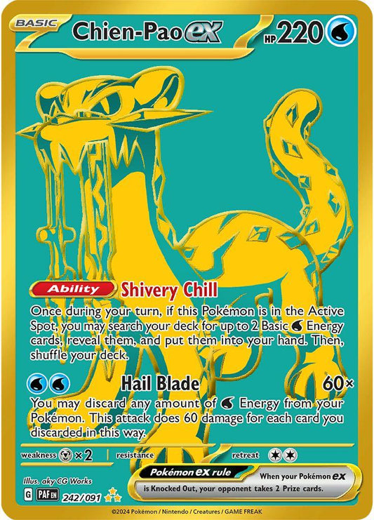 Chien-Pao ex - 242/091 - Secret Rare