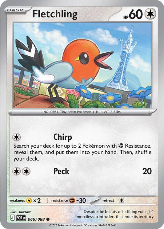 Fletchling - 066/088 - Common - Sowsow