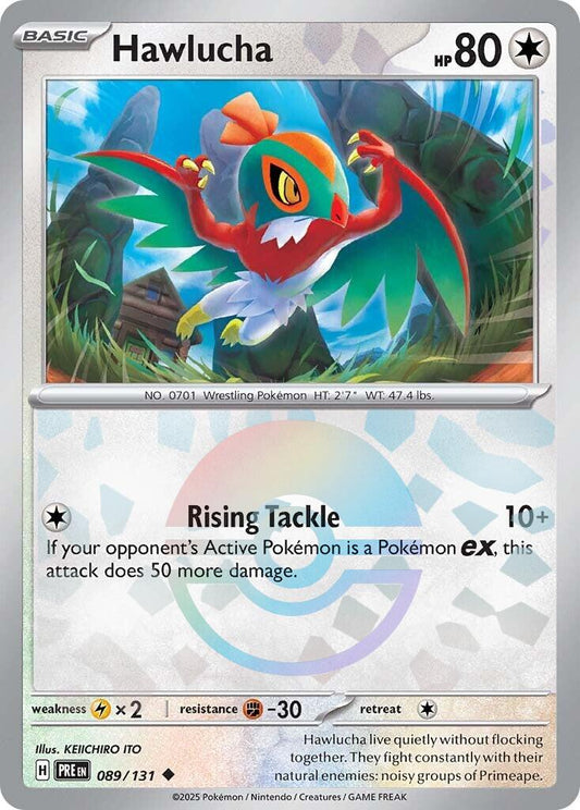 Hawlucha - 089/131 - Pokeball Holo