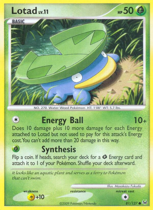 Lotad - 81/127 - Common