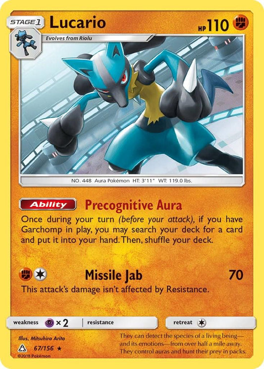 Lucario - 67/156 - Rare