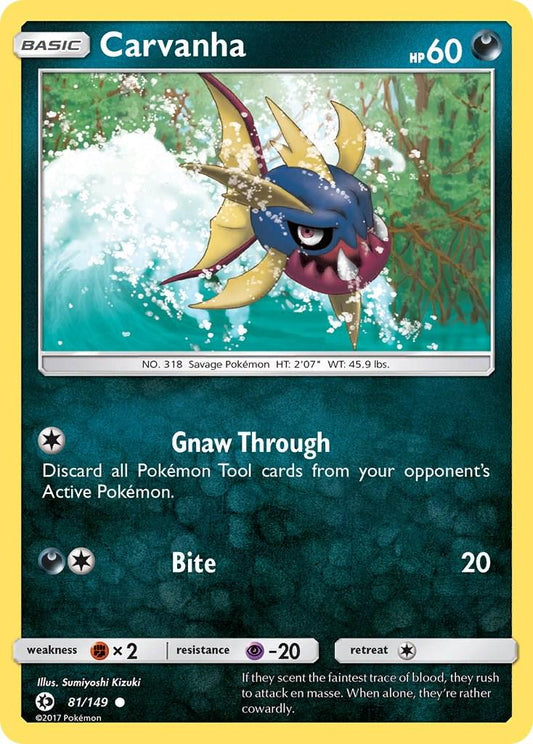 Carvanha - 81/149 - Common