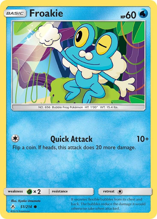 Froakie - 51/214 - Common