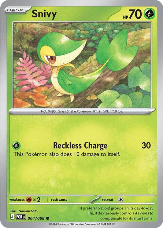 Snivy - 004/088 - Common Reverse