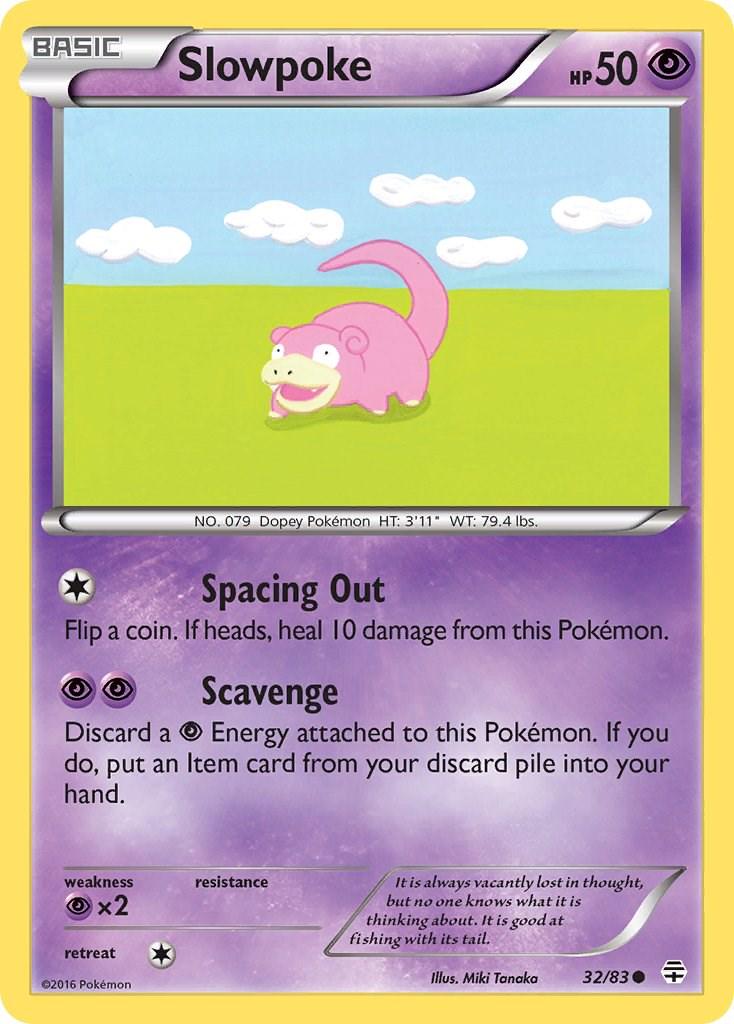 Slowpoke - 32/83 - Common