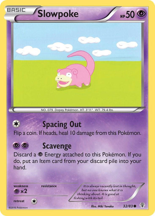 Slowpoke - 32/83 - Common