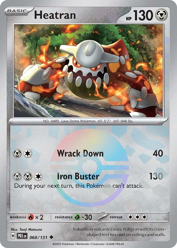 Heatran - 068/131 - Pokeball Holo
