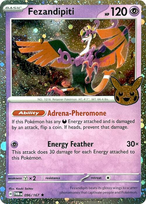 Fezandipiti - 096/167 - Holo Rare Trick or Trade