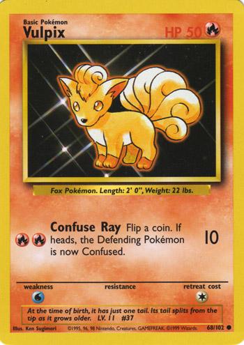 Vulpix - 68/102 - Common