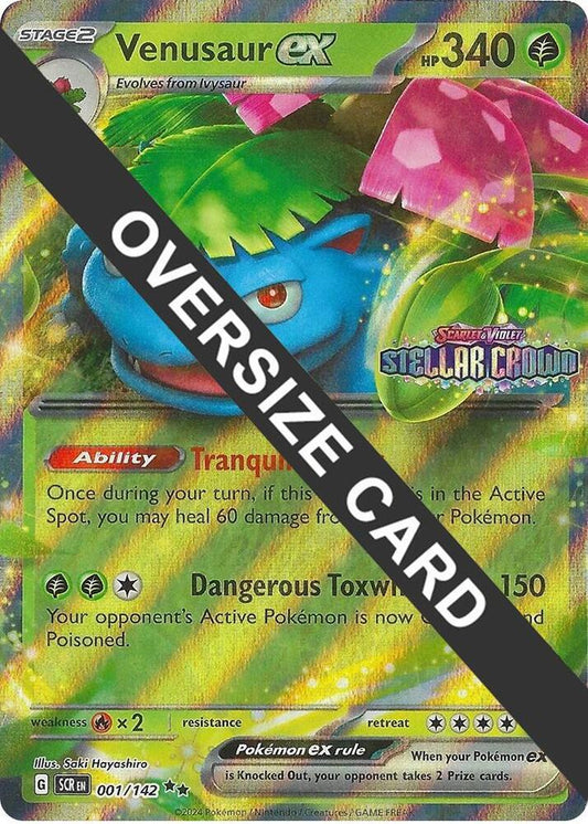 Venusaur ex - 001/142 - Ultra Rare Stamped JUMBO