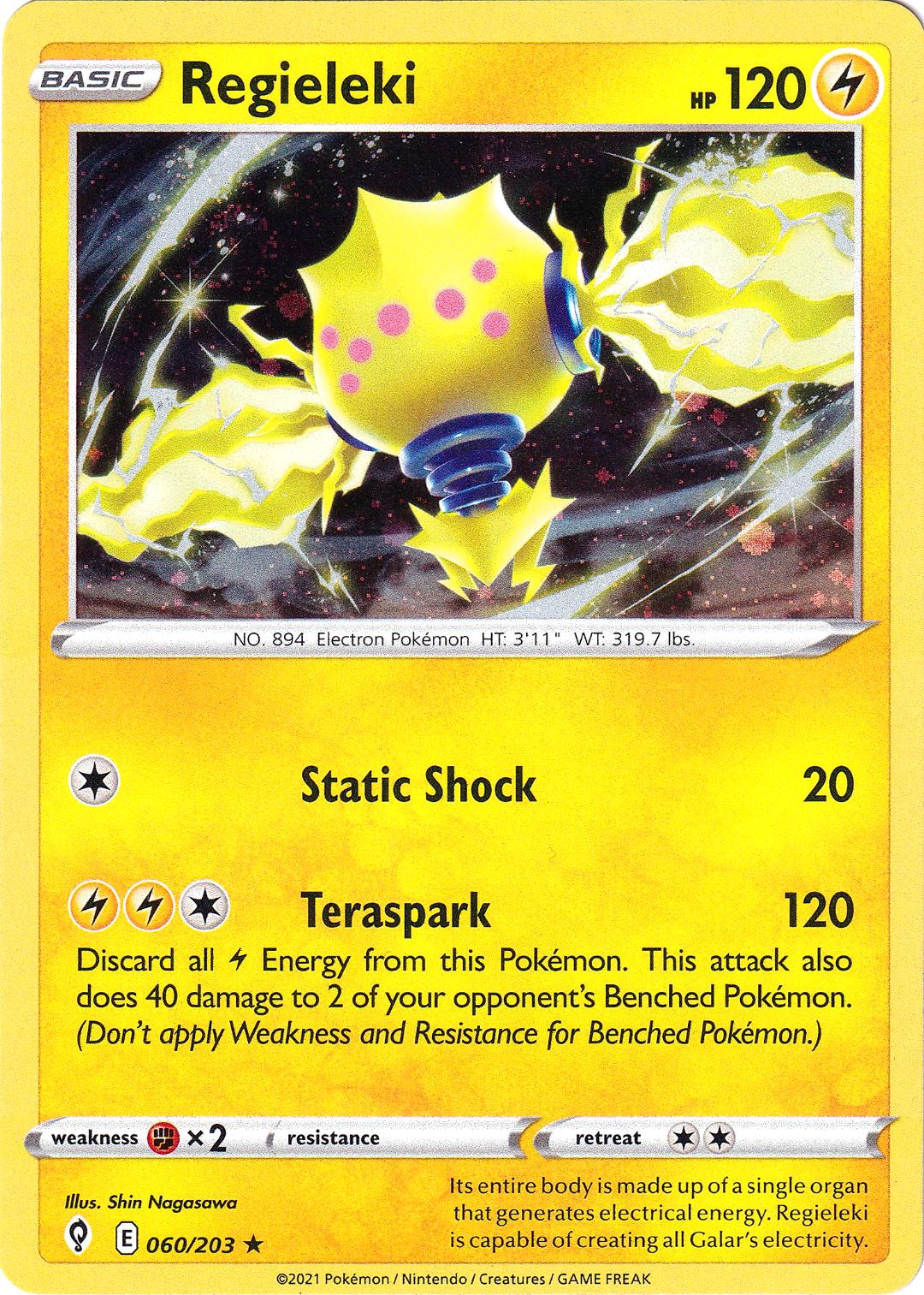 Regieleki - 060/203 - Rare Cosmos Holo