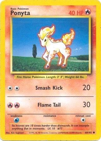 Ponyta - 60/102 - Common