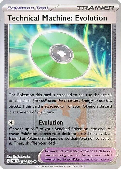 Technical Machine: Evolution - 178/182 - Uncommon League Stamp