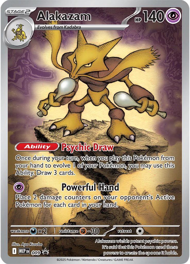 Alakazam - MEP009 - special illustration promo