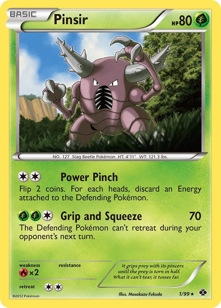 Pinsir - 1/99 - rare