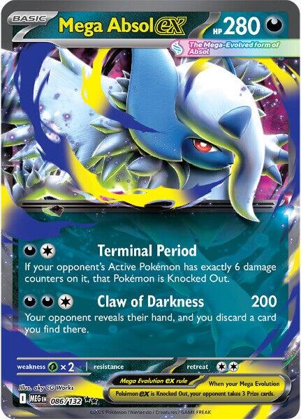 Mega Absol ex - 086/132 - Ultra Rare
