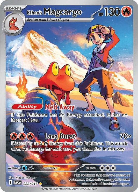 Ethan´s Magcargo - 222/217 - Illustration Rare