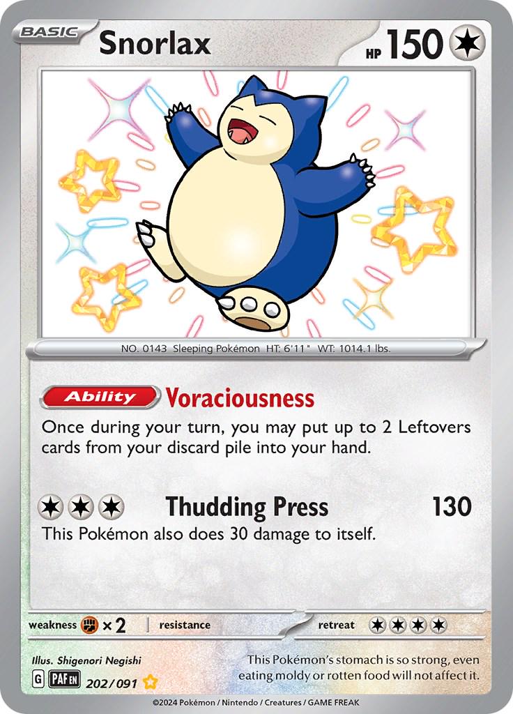 Snorlax - 202/091 - Ultra Rare Shiny