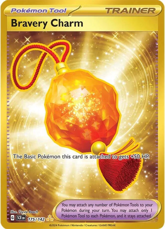 Bravery Charm - 175/142 - Secret rare gold