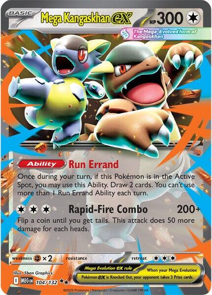 Mega Kangaskhan ex - 104/132 - Ultra Rare