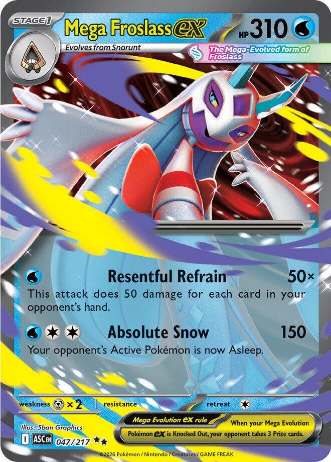 Mega Froslass ex - 047/217 - Ultra Rare