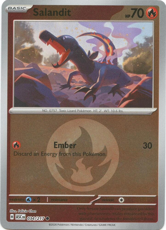 Salandit - 034/217 - Common - Reverse