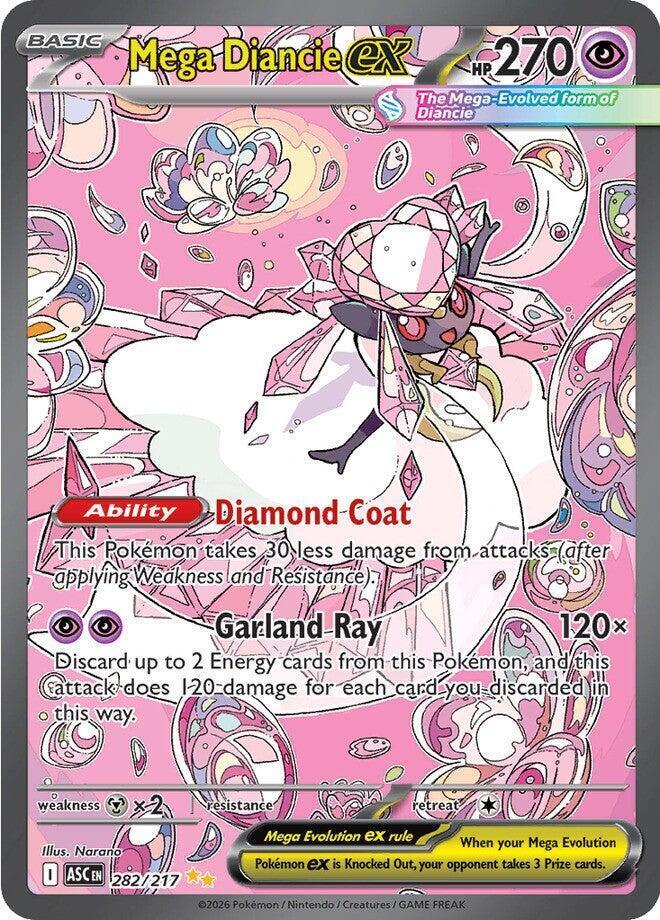 Mega Diancie ex - 282/217 - Special illustration Rare