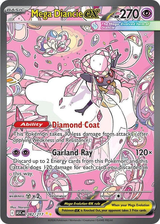 Mega Diancie ex - 282/217 - Special illustration Rare