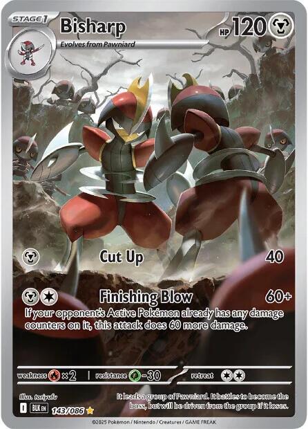Bisharp - 143/086 - Special Illustration Rare