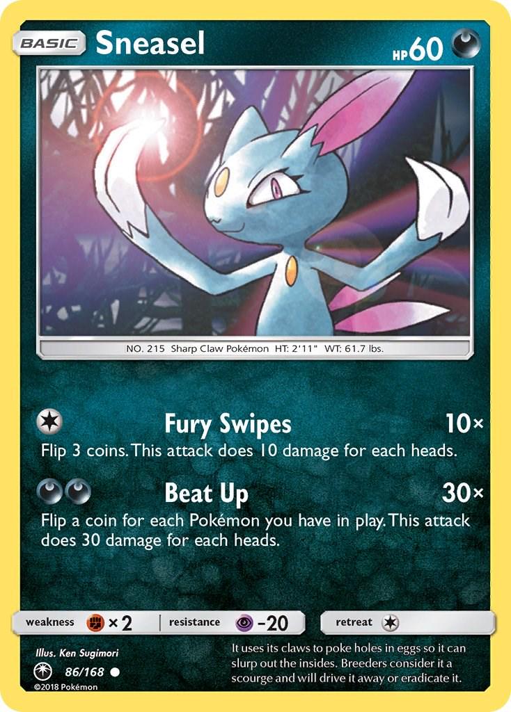 Sneasel - 86/168 - Common