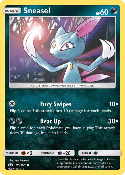 Sneasel - 86/168 - Common