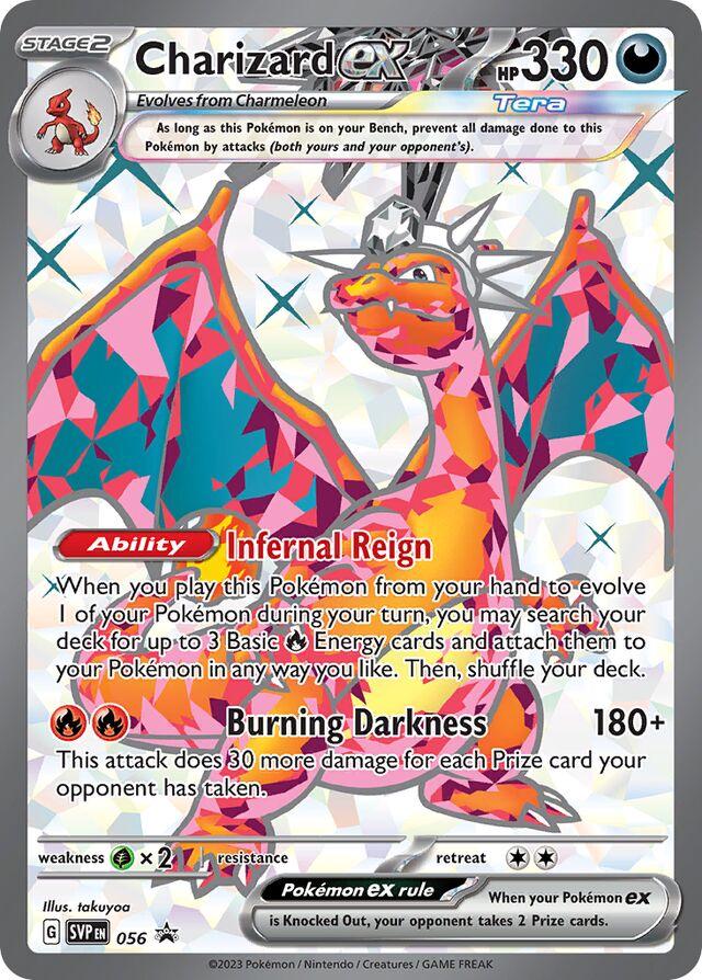 Charizard ex - SVP056 - Full art Promo