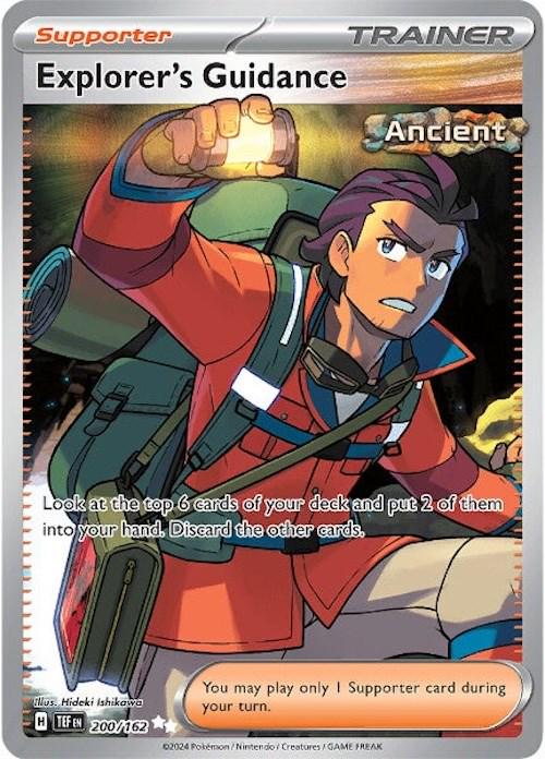 Explorer´s Guidance - 200/162 - Full art ultra rare