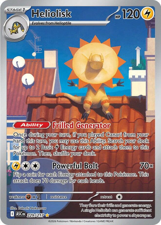 Heliolisk - 229/217 - Illustration Rare
