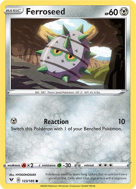 Ferroseed - 123/185 - Common