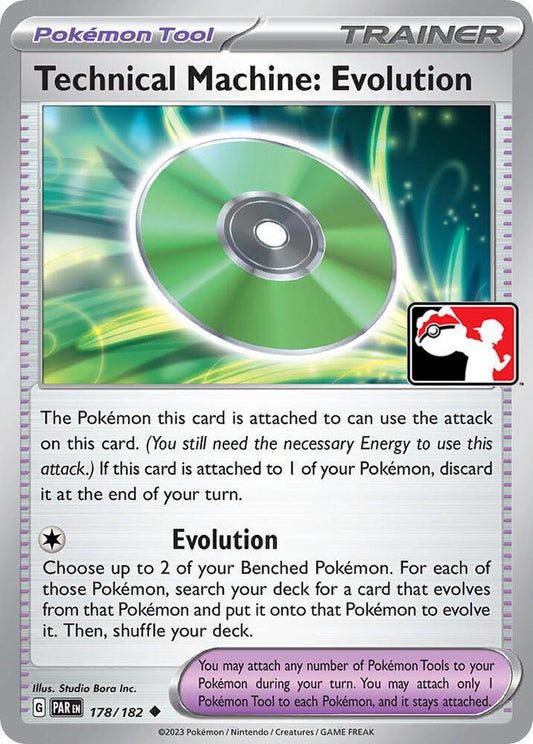 Technical Machine: Evolution - 178/182 - Uncommon prize pack