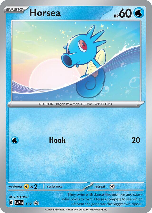 Horsea - SVP137 - Holo promo