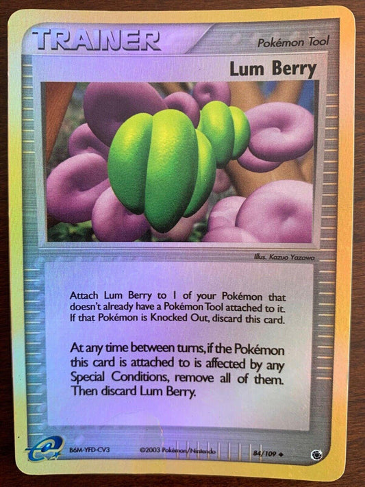 Lum Berry - 84/109 - uncommon reverse holo