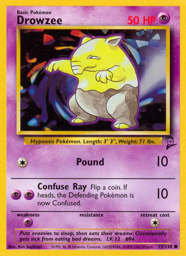 Drowzee - 73/130 - Common