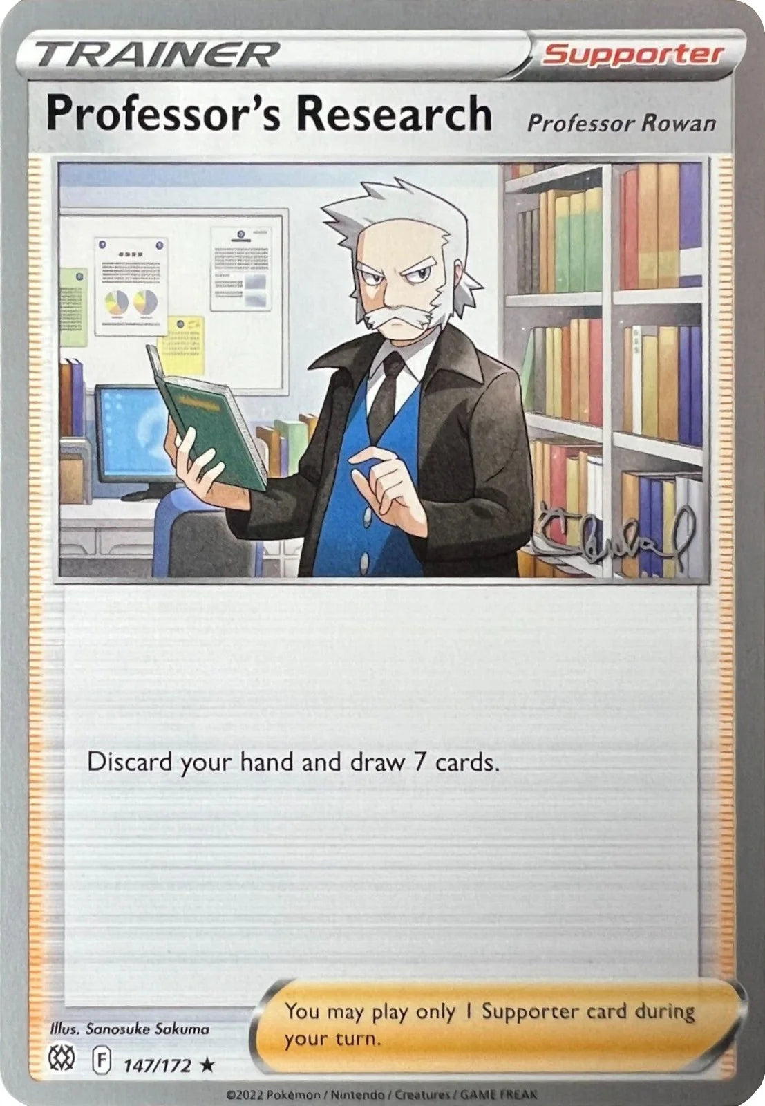 Professor´s Research [Professor Rowan] - 147/172 - Rare - Championship