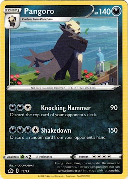 Pangoro - 13/15 - McDonalds
