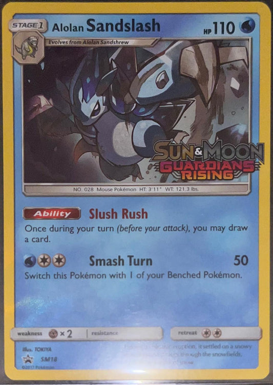 Alolan Sandslash - SM18 - Prerelease Promo