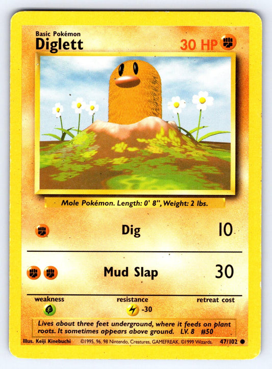 Diglett - 47/102 - Common