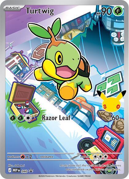 Turtwig - MEP040 - Full art Promo