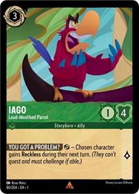 Iago - Loud-Mouthed Parrot - 80/204 - Rare