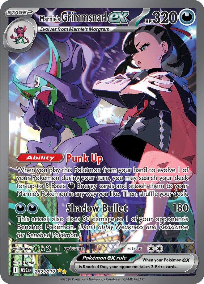 Marnie´s Grimmsnarl ex - 287/217 - Special Illustration Rare