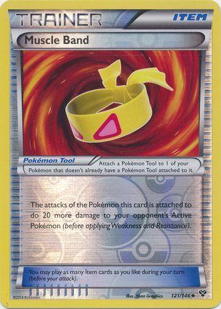 Muscle Band - 121/146 - uncommon reverse holo