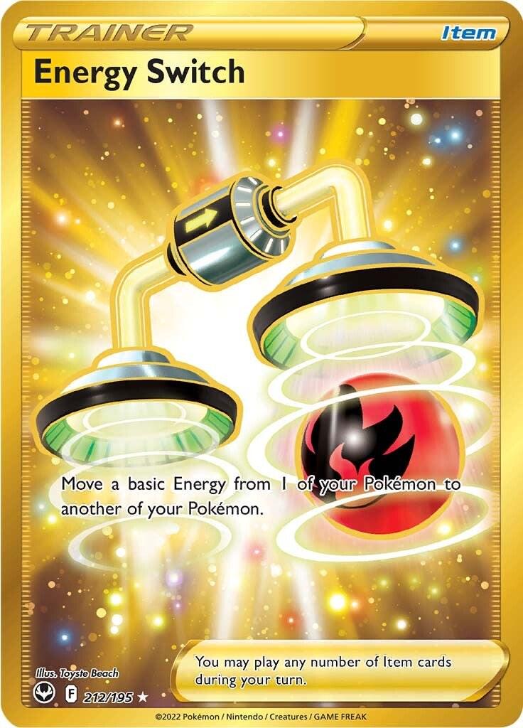Energy Switch - 212/195 - Secret Rare Gold